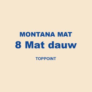 Montana Mat 8 Mat Dauw Toppoint 01