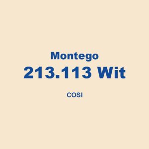 Montego 213113 Wit Cosi 01