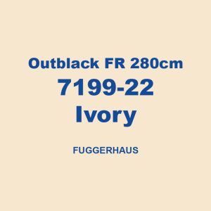 Outblack Fr 280cm 7199 22 Ivory Fuggerhaus 01