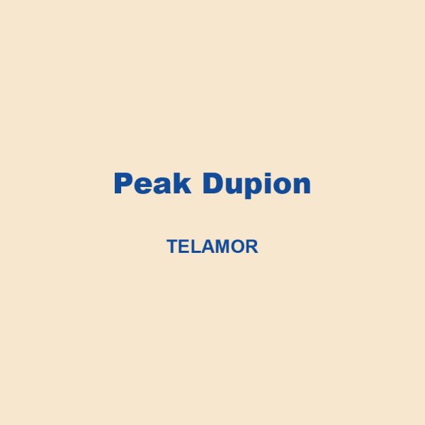 Peak Dupion Telamor