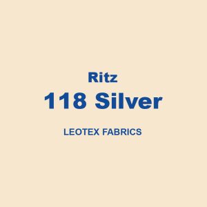 Ritz 118 Silver Leotex Fabrics 01