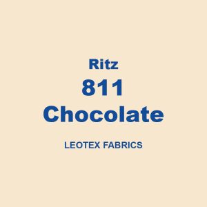 Ritz 811 Chocolate Leotex Fabrics 01