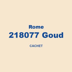 Rome 218077 Goud Cachet 01
