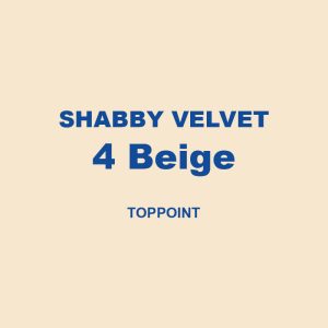 Shabby Velvet 4 Beige Toppoint 01