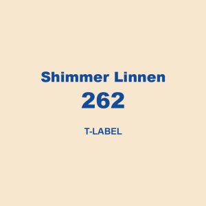 Shimmer Linnen 262 T Label 01