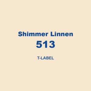 Shimmer Linnen 513 T Label 01