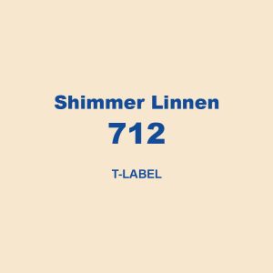 Shimmer Linnen 712 T Label 01