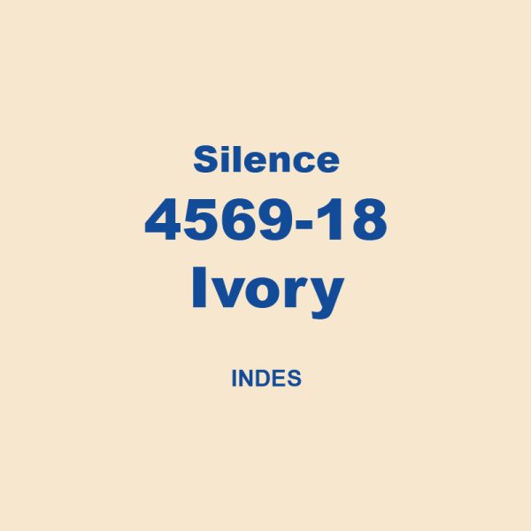 Silence 4569 18 Ivory Indes 01