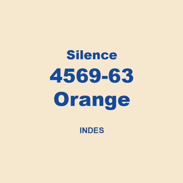 Silence 4569 63 Orange Indes 01