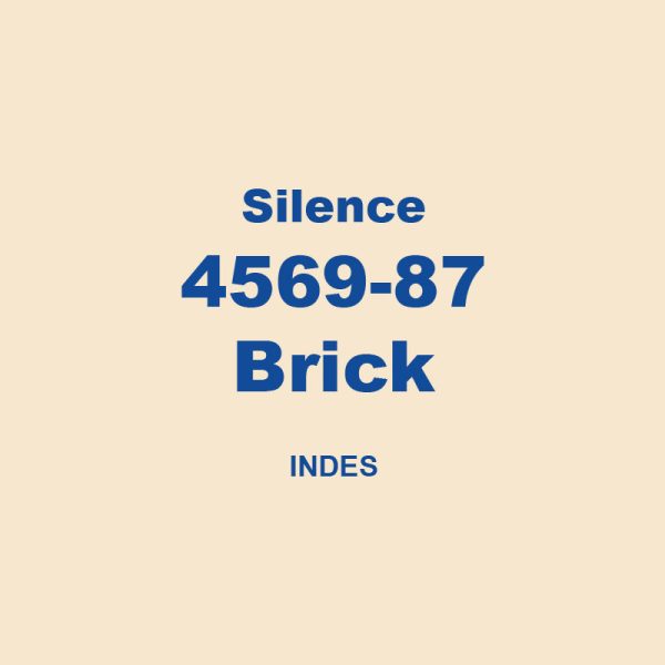 Silence 4569 87 Brick Indes 01