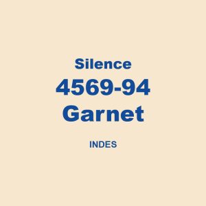 Silence 4569 94 Garnet Indes 01