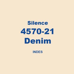 Silence 4570 21 Denim Indes 01