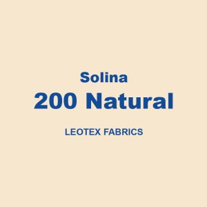 Solina 200 Natural Leotex Fabrics 01