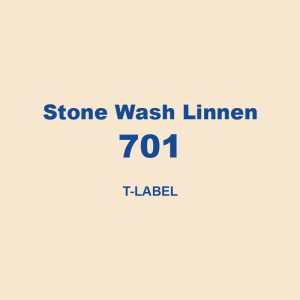 Stone Wash Linnen 701 T Label 01