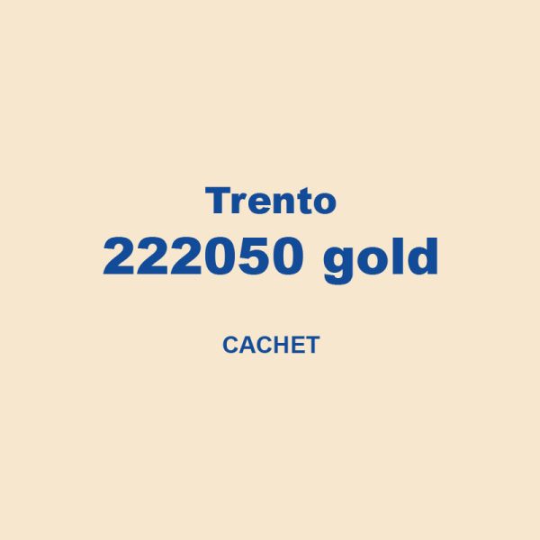 Trento 222050 Gold Cachet 01