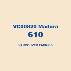 Vc00820 Madora 610 Vancouver Fabrics 01