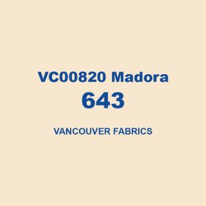 Vc00820 Madora 643 Vancouver Fabrics 01