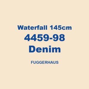 Waterfall 145cm 4459 98 Denim Fuggerhaus 01