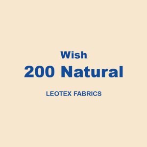 Wish 200 Natural Leotex Fabrics 01
